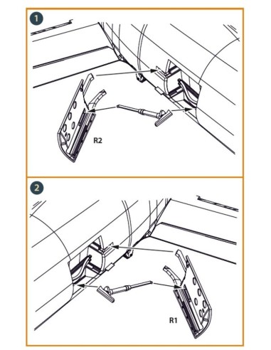 F-86A air brakes for CP kits 