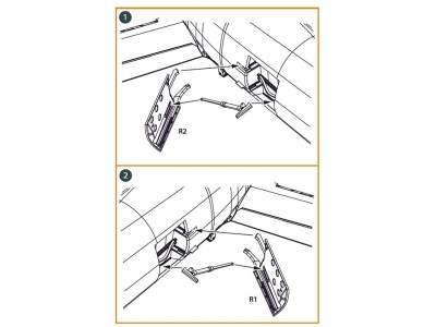 F-86A air brakes for CP kits 