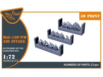 MiG-19P/PM Air intake for CP kits 