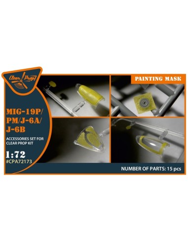 MiG-19P/PM/J-6A/J-6B painting mask for CP kits 