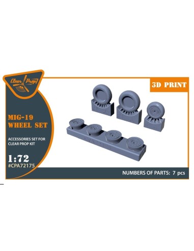 MiG-19 wheel set for CP kits 