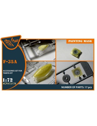 F-35A painting mask for Tamiya kit 