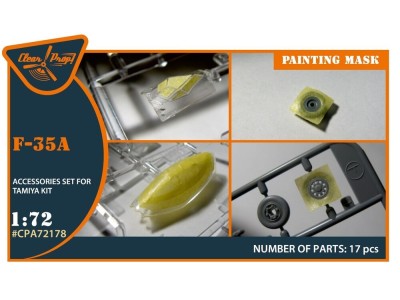 F-35A painting mask for Tamiya kit 