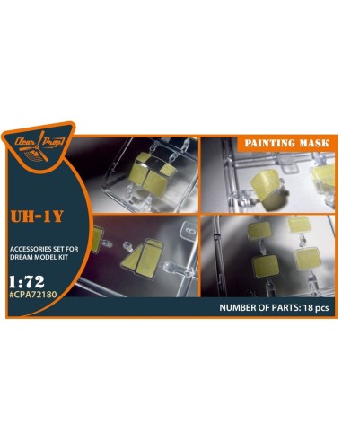 UH-1Y painting mask for Dream Model kits 