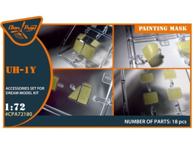 UH-1Y painting mask for Dream Model kits 