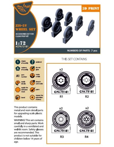 ZiS-5V wheel set 