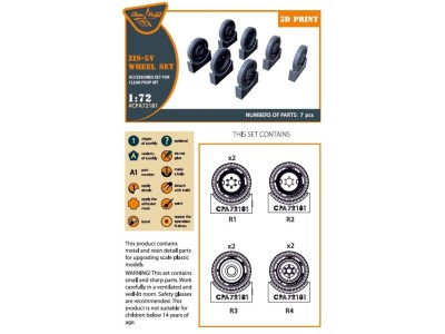 ZiS-5V wheel set 