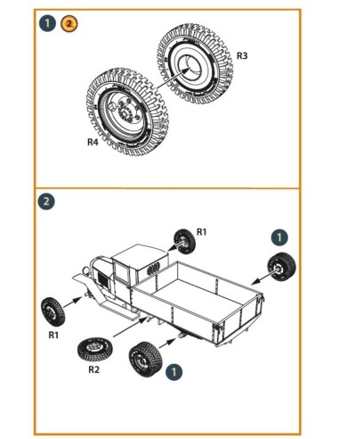 ZiS-5V wheel set 