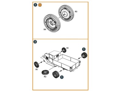 ZiS-5V wheel set 