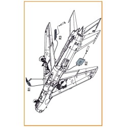 MiG-19 air brakes for CP kits  2