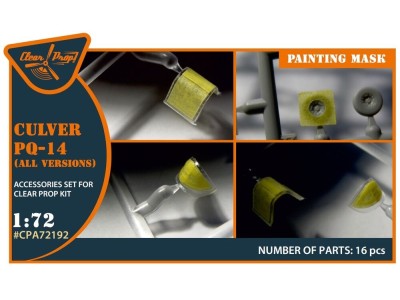 Culver PQ-14 (all versions) painting mask for CP kits 
