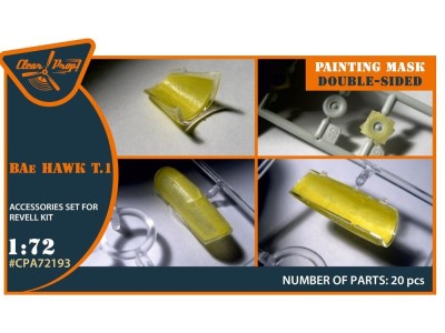 Bat HAWK T.1 double-sided painting mask for REVELL kit 