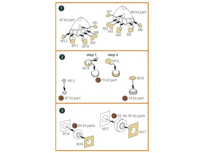 ATLANTIC 1 painting mask for REVELL kit 