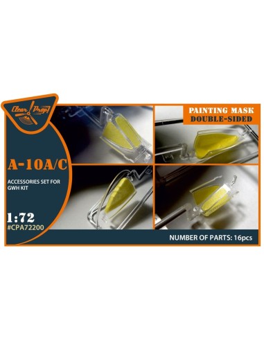 A-10 A/C double-sided painting mask for GWH kit 