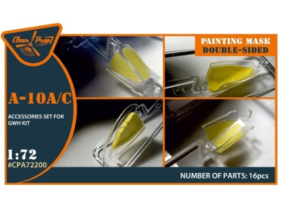A-10 A/C double-sided painting mask for GWH kit 