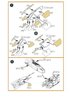 Su-17M3/4 double-sided painting mask for Modelsvit kit  2