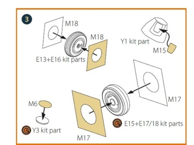 Su-17M3/4 double-sided painting mask for Modelsvit kit 