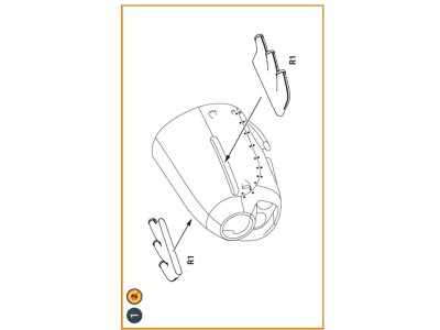 Welington Mk.II exhausts for Airfix kits 