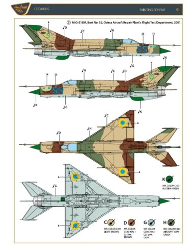 MiG-21 in Ukrainian Service 