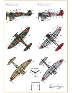 A5M2b Claude (early version) decal set for CP kit CP72006  2