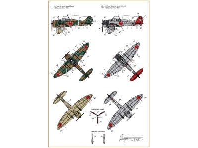 A5M2b Claude (early version) decal set for CP kit CP72006 