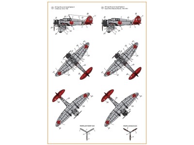 A5M2b Claude (early version) decal set for CP kit CP72006 
