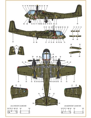 OV-1 A/JOV-1A Mohawk decal set 
