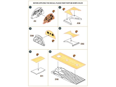Airco DH.9a decal set for CP kits 