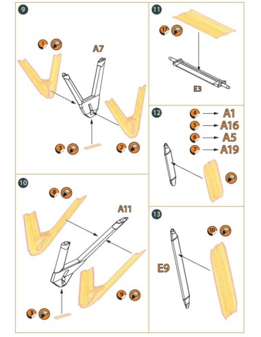 Airco DH.9a decal set for CP kits 