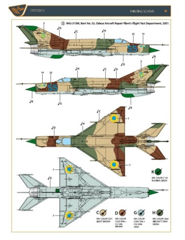 MiG-21 in Ukrainian Service 