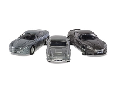 James Bond Aston Martin Collection (V12 Vanquish, DB5, DBS) 