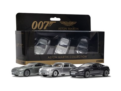 James Bond Aston Martin Collection (V12 Vanquish, DB5, DBS) 