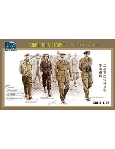 WWII Britis Leader set(ROAD TO VICTORY) 