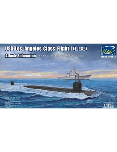 USS Los Angeles Class Flight I(688) Atta Attack Submarine 
