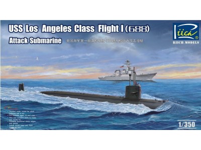 USS Los Angeles Class Flight I(688) Atta Attack Submarine 