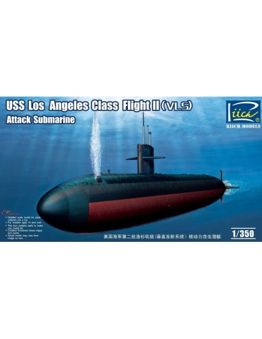 USS Los Angeles Class Flight II(VLS) Att Attack Submarine 