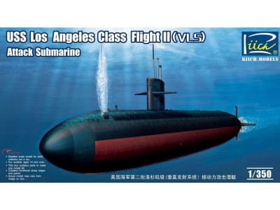 USS Los Angeles Class Flight II(VLS) Att Attack Submarine 
