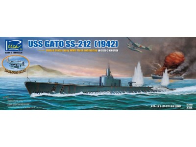 USS Gato SS-212 Fleet Submarine 1942 