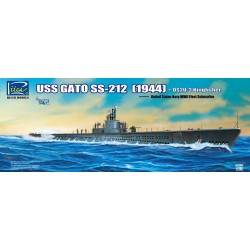 USS Gato SS-212 Fleet Submarine (1944)+ +OS2U-3 Kingfisher Floatplane 