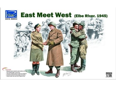 East meet West (Elbe River.1945) 