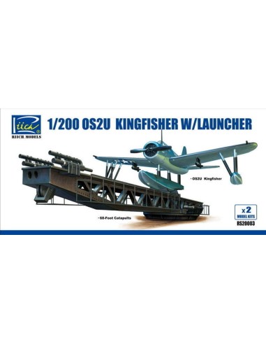 OS2U-3 Kingfisher w/Launcher(ModelKitsX2 