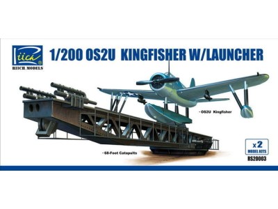 OS2U-3 Kingfisher w/Launcher(ModelKitsX2 