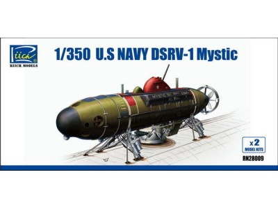 U.S.NAvy DSRV-1 Mystic(Model Kits X2) 