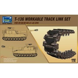 T-136 Workable Track set for M108/M109A1 -A5 SPH 