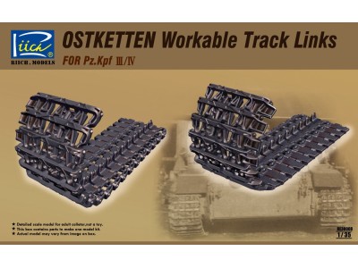 Ostketten Workable Track Links for Pz.Kp Kpfw III/IV & StuG III 