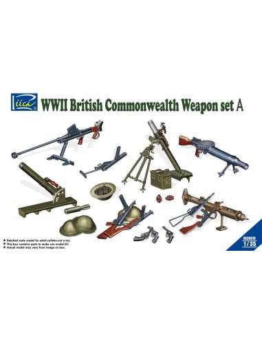 WWII British Commenwealth Weapon Set A 