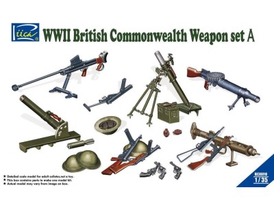 WWII British Commenwealth Weapon Set A 