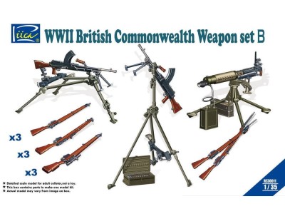 WWII British Commenwealth Weapon Set B 