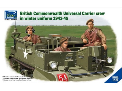 British Commenwealth Universal Carrier crew in winter Uniform 1943-45 
