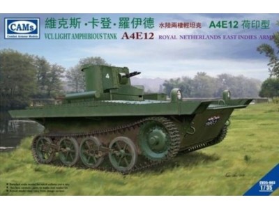 VCL Light Amphibious Tank A4E12 Royal Ne Netherlands East Indies Army 